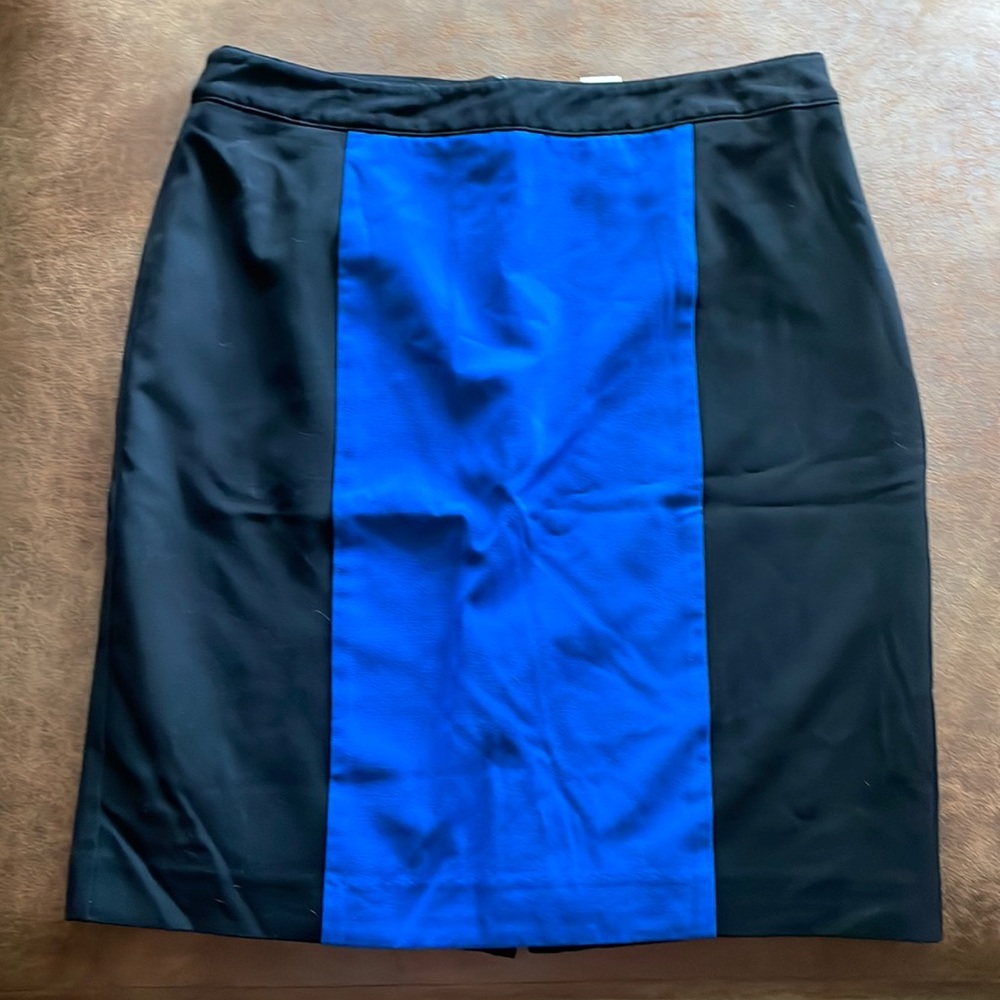Perfect, pencil skirt. EUC, worn once. Size 12, fun, flattering color blocking.